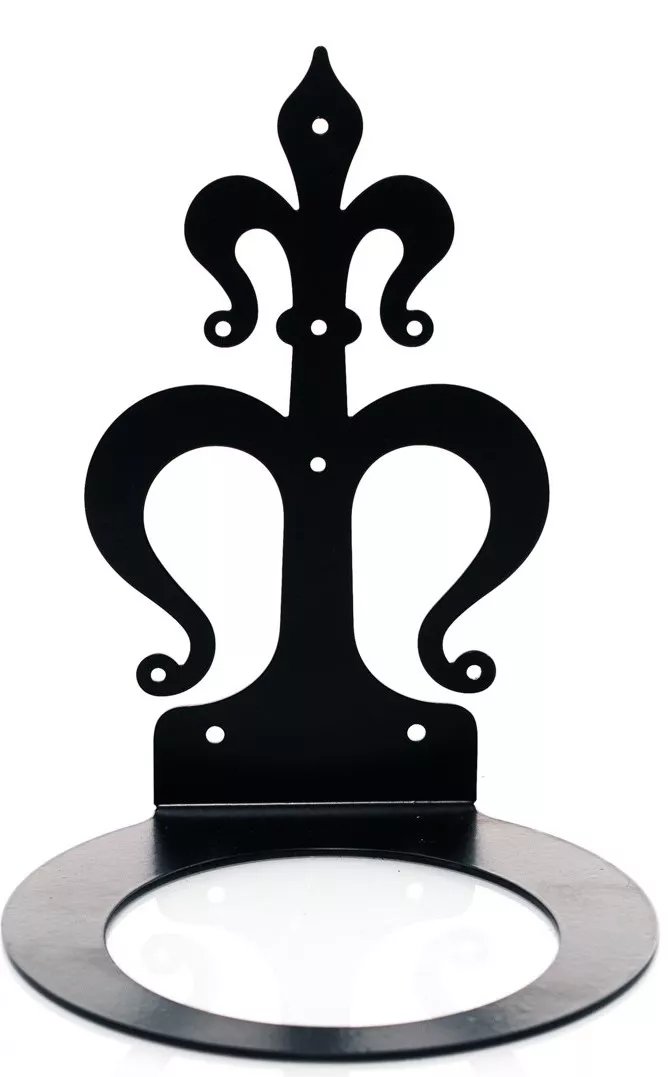 Кронштейн настенный для кашпо, металл арт.150-105B по цене 