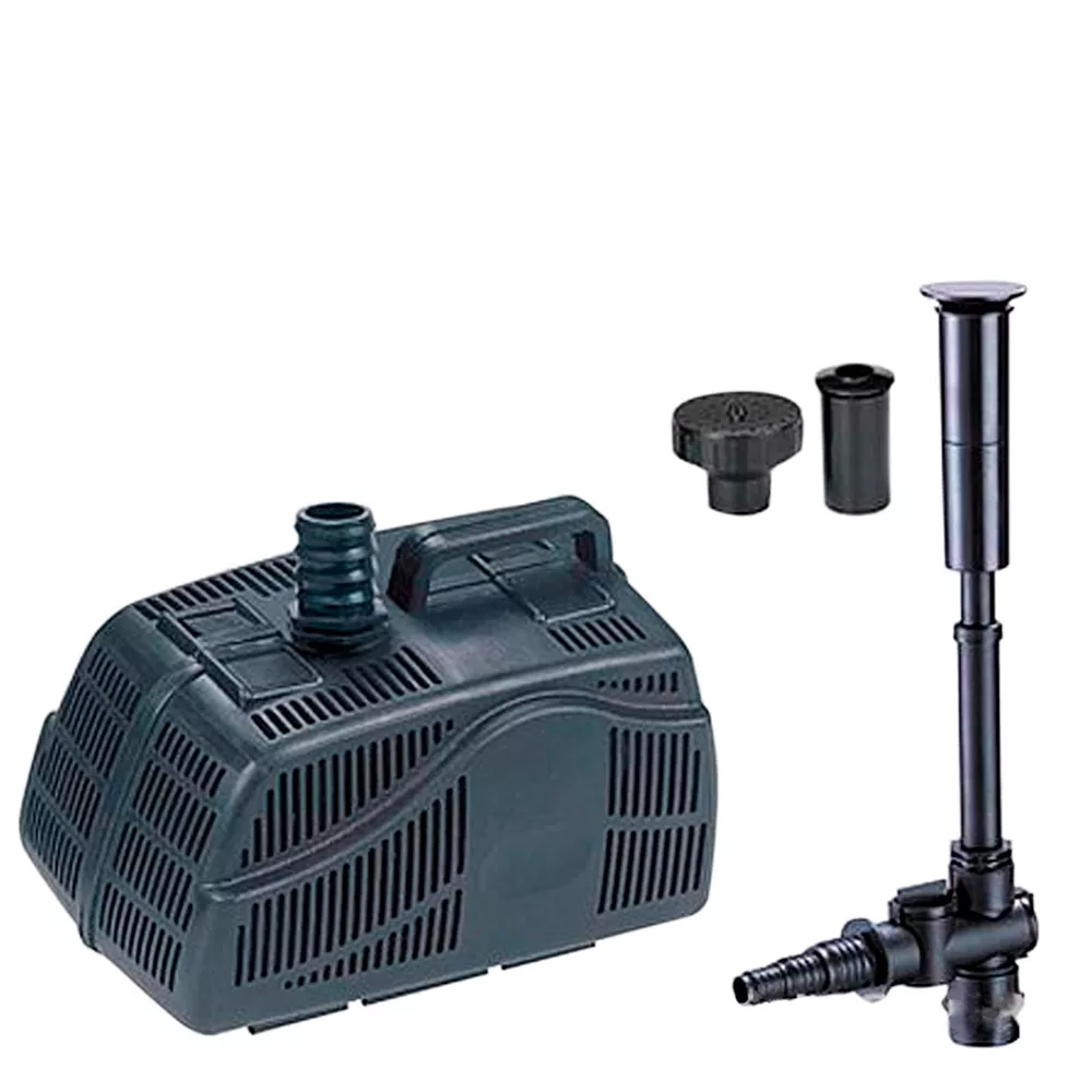 Насос фонтан 750 л/ч, max.h1,5м, 12W, выход 1/2", шнур 1,50м, с насадками по цене 