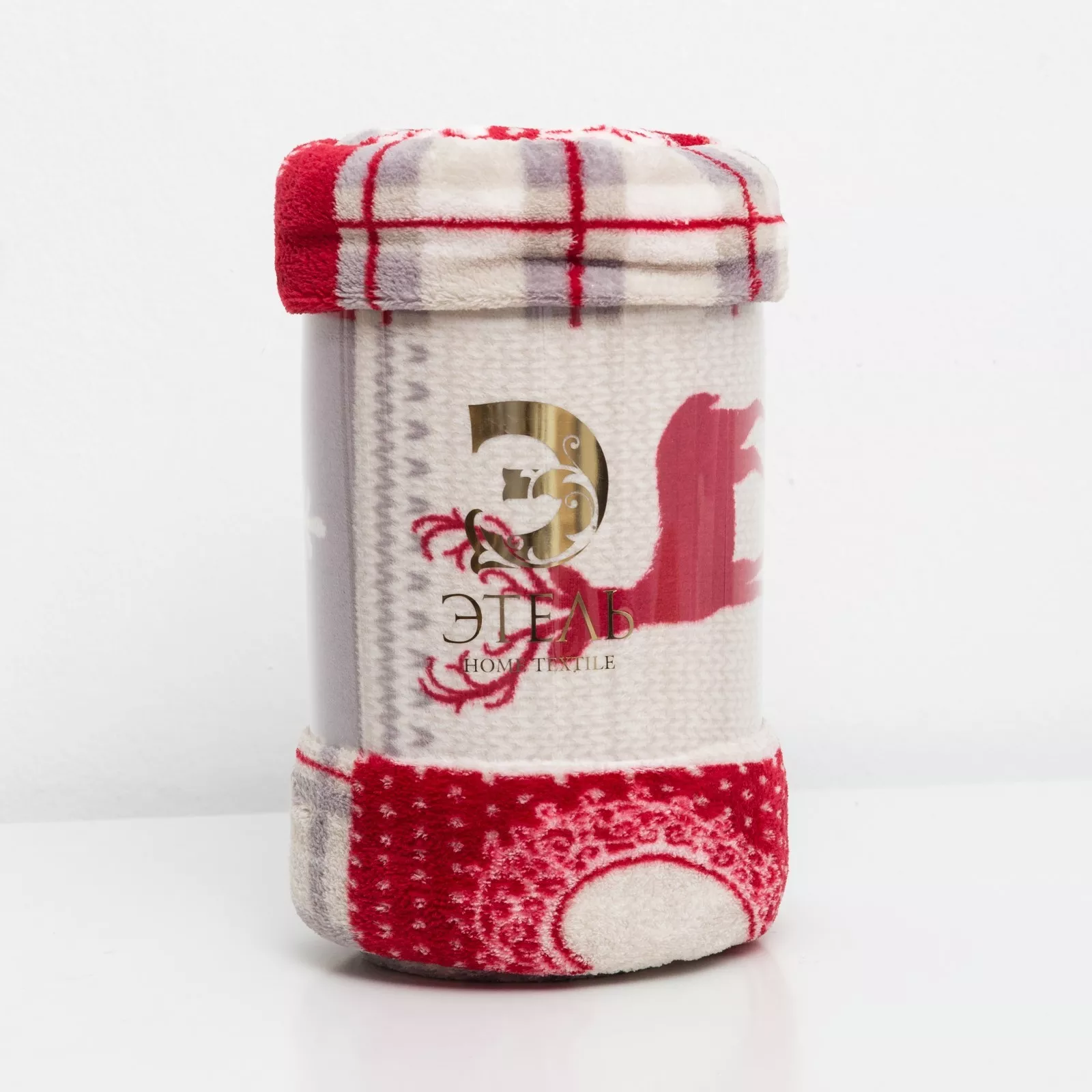 Плед Этель Скандинавия корал-флис 180х200см, полиэстер арт.4566530 по цене 