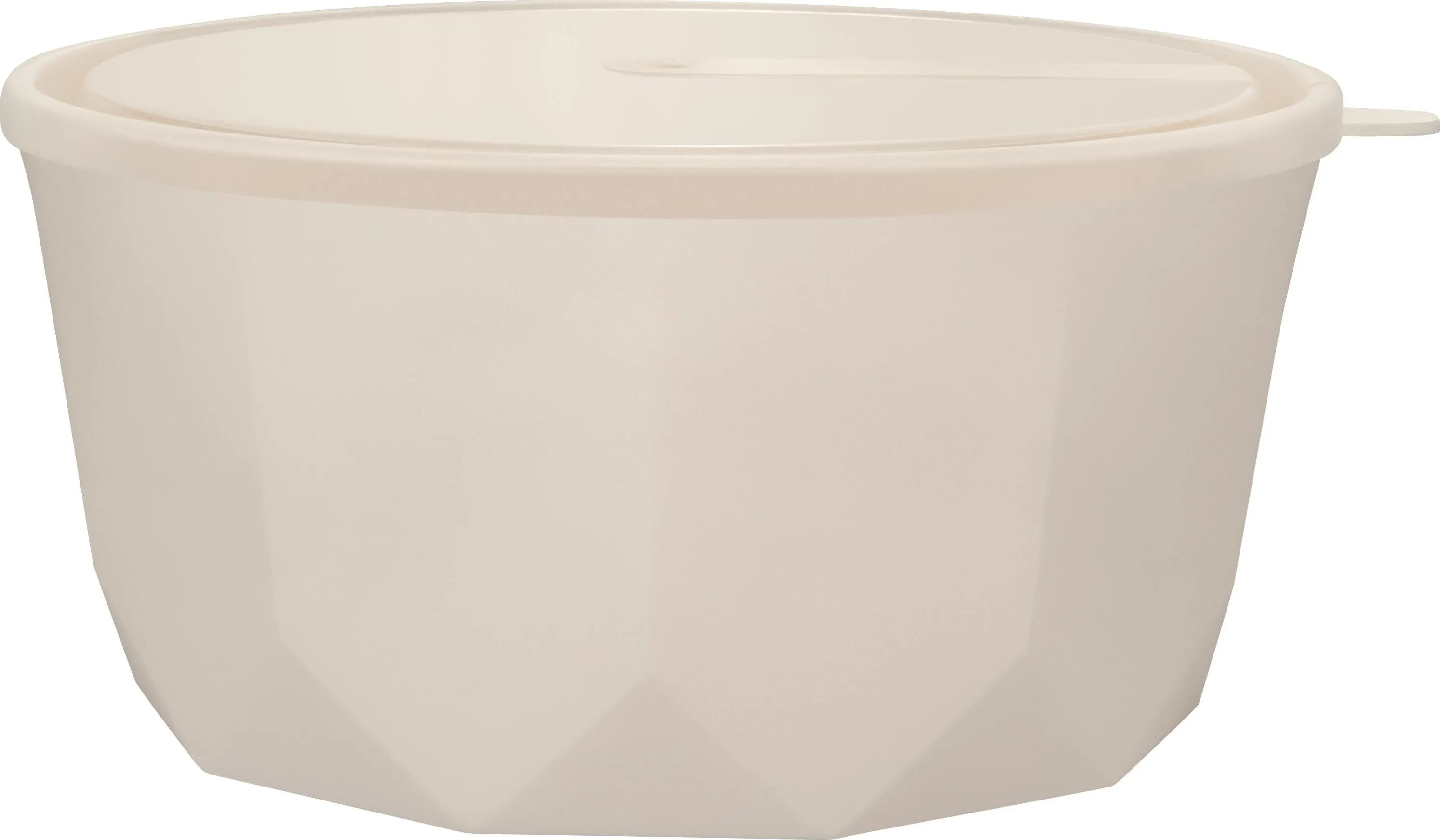 Салатник с крышкой Пласт Тайм Стокгольм 3,1л молочный туман по цене 