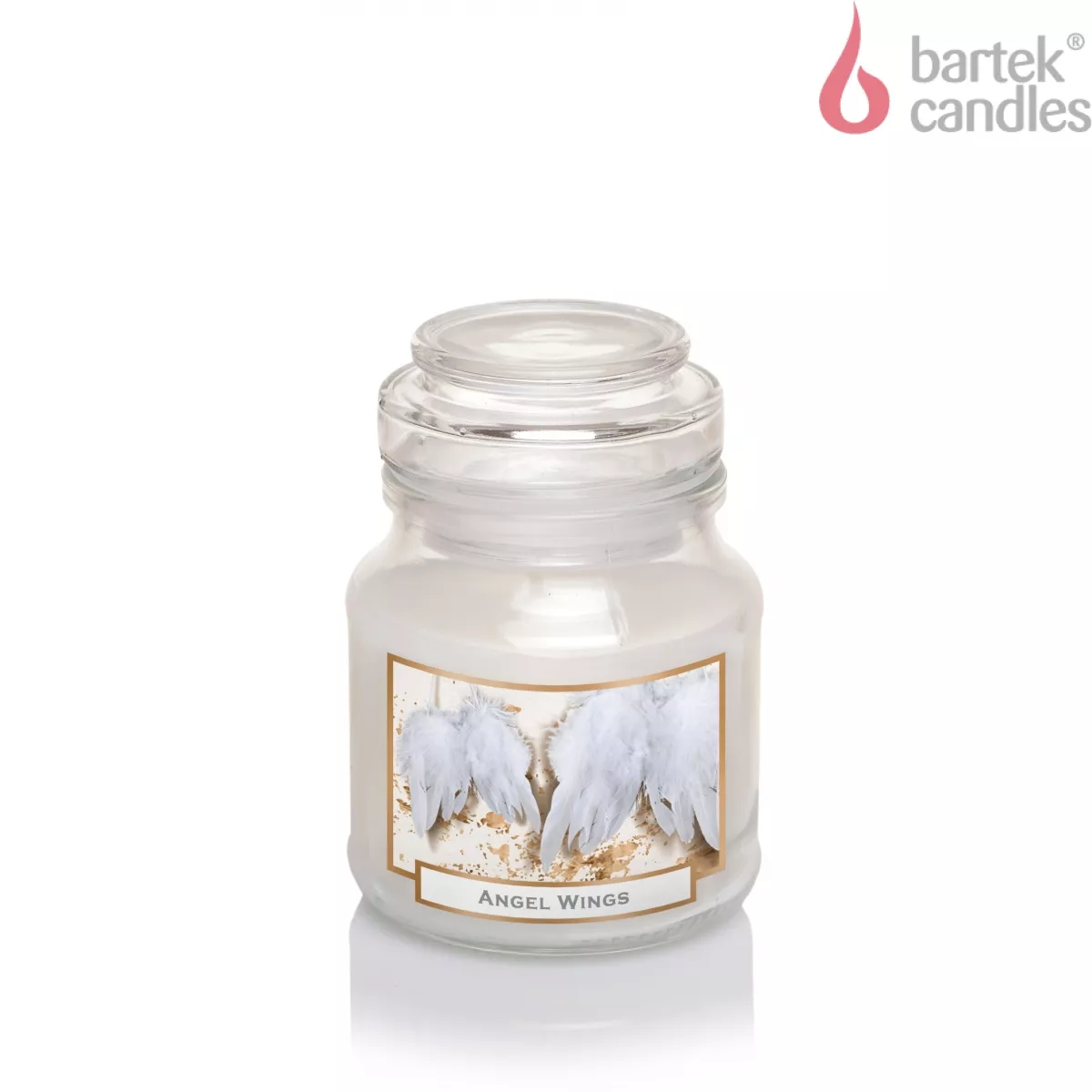 Свеча ароматизированная в баночке Ангельские крылья 130гр по цене 