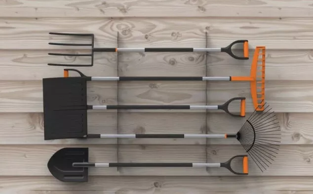 Кронштейн для лопат ElectricLight КБ-100 черный по цене 