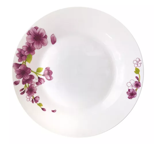 Тарелка десертная Клематис 19см, фарфор арт.MFK20418 по цене 