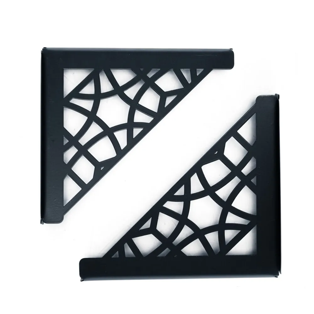Комплект кронштейнов для полки 2шт 2x18,1x16,7см, металл арт.702-209B по цене 