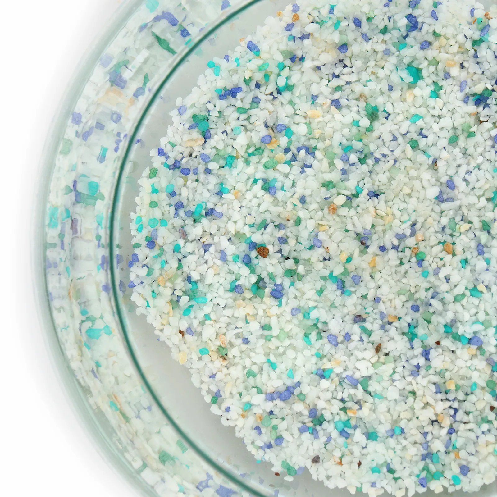 Крошка мраморная 3-5мм 800г, зимний лес арт.10532188 по цене 