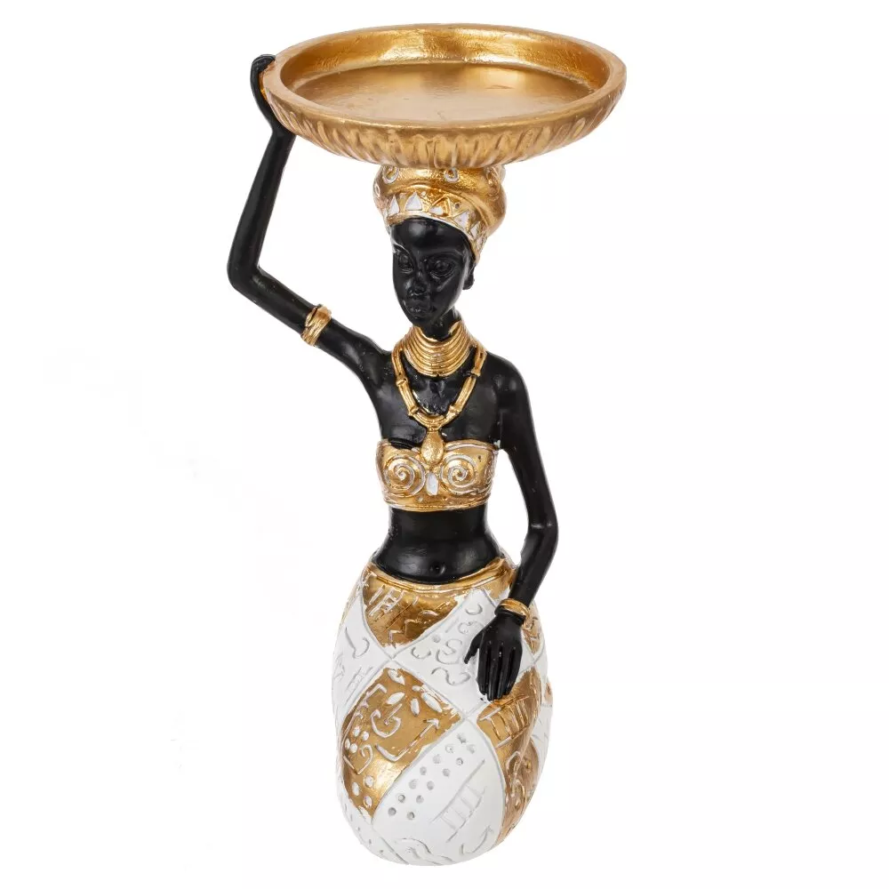 Фигурка декоративная Африканка 11х11,5х19,5см арт.817727 по цене 