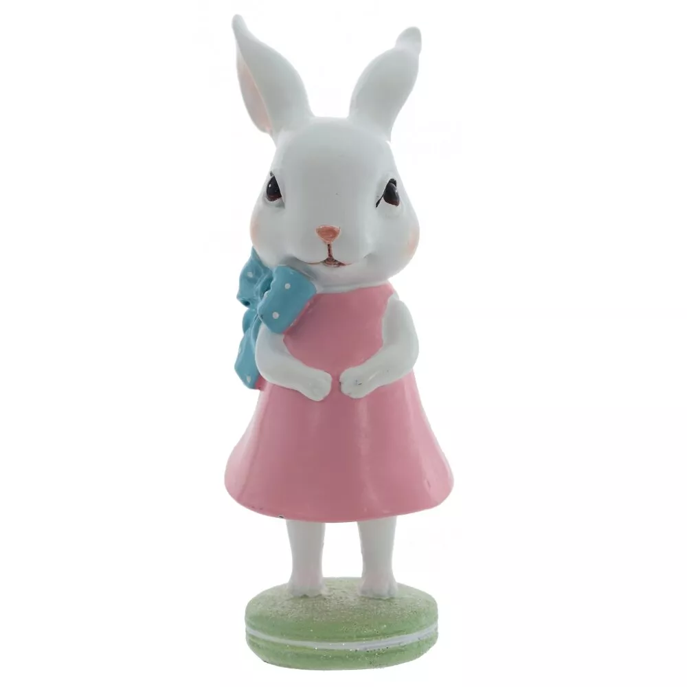 Фигурка декоративная Зайка 6x7x16см арт.816047 по цене 