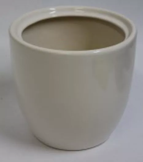 Горшок Идеал 18х21см 4,5л белый, керамика арт.10005599 по цене 