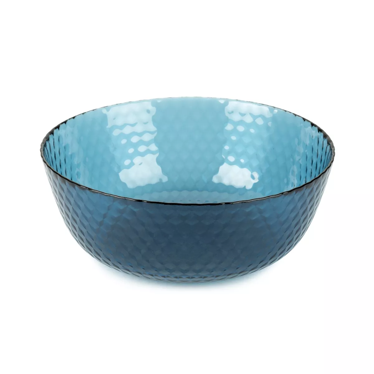 Салатник Идиллия Лондон, стекло топаз 23см по цене 