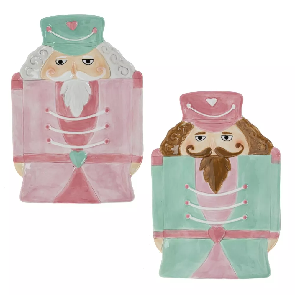 Блюдо Шелкунчик 18,5х26х2,5см 2в., керамика арт.813706 по цене 