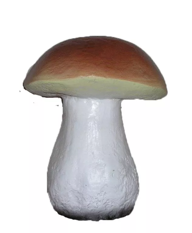 Фигура Гриб белый большой 23см, полистоун арт.F006 по цене 