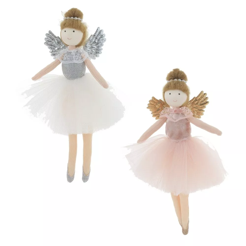 Изделие декоративное подвесное Ангел Девочка 12х8х19см, 2в. по цене 