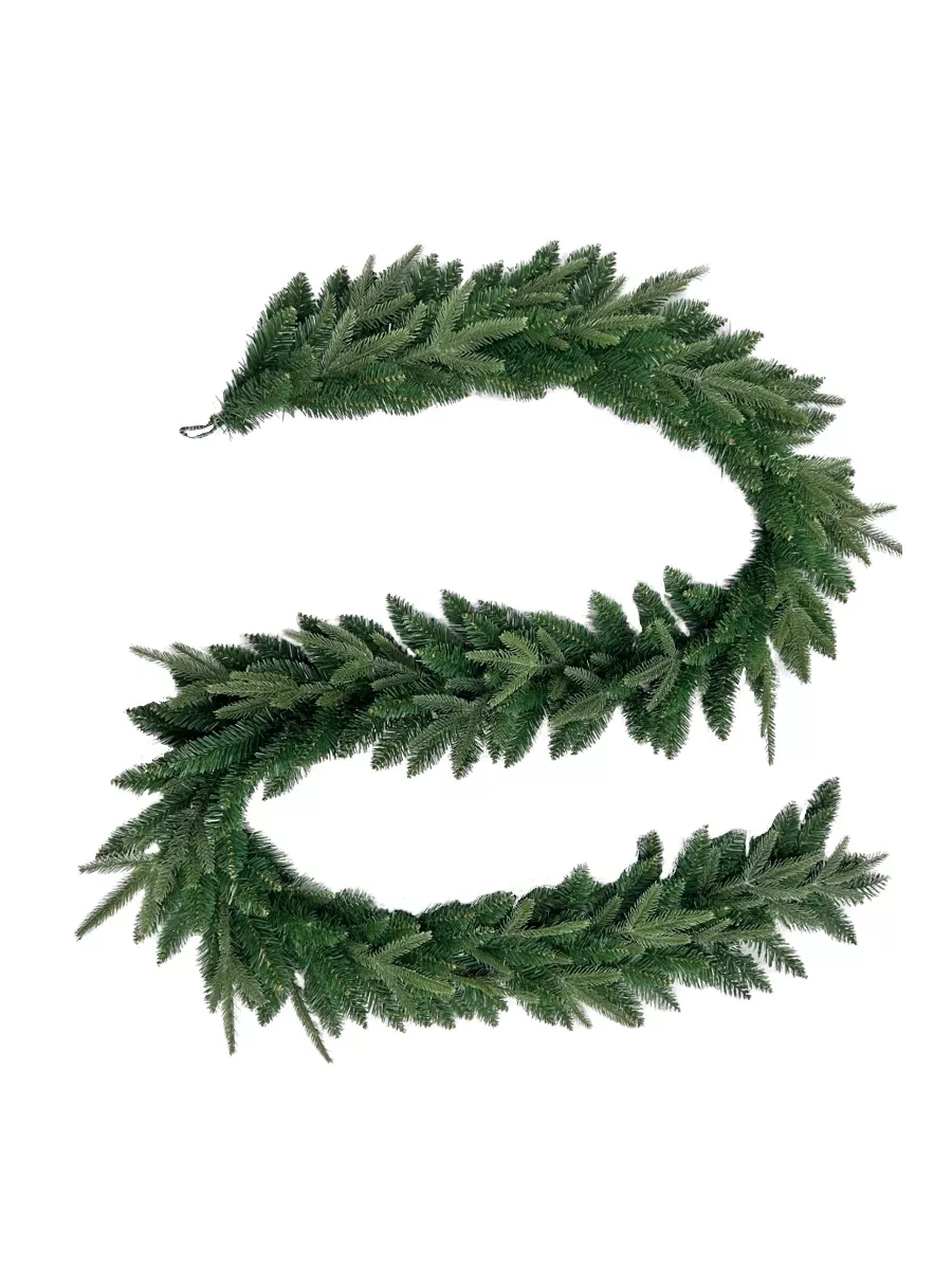 Гирлянда новогодняя Хвоя из ПВХ и полиэтилена 30х30х270см арт.92795 по цене 