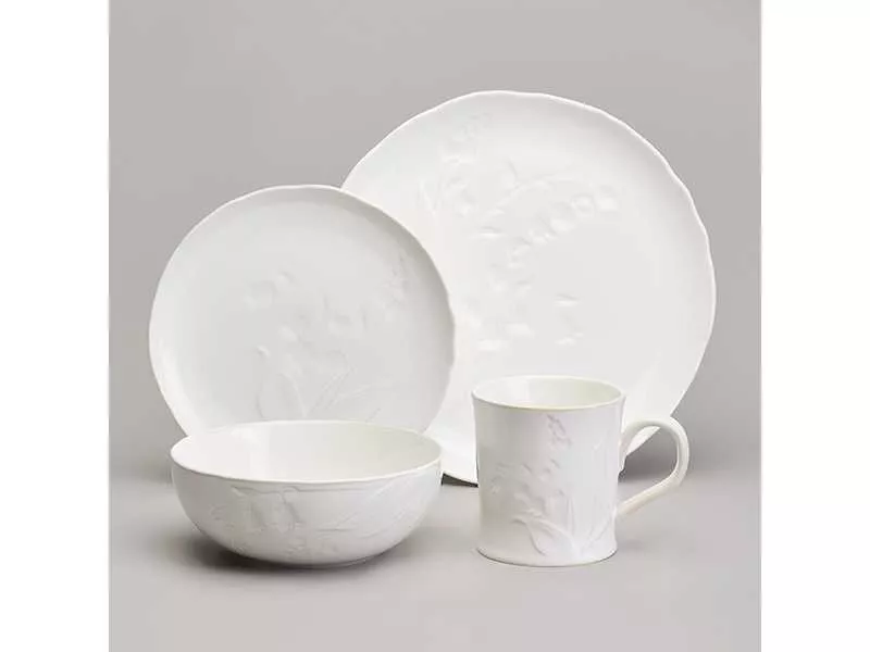 Набор обеденный Лефард Ландыши 4пер 16пр, фарфор арт.409-209 по цене 