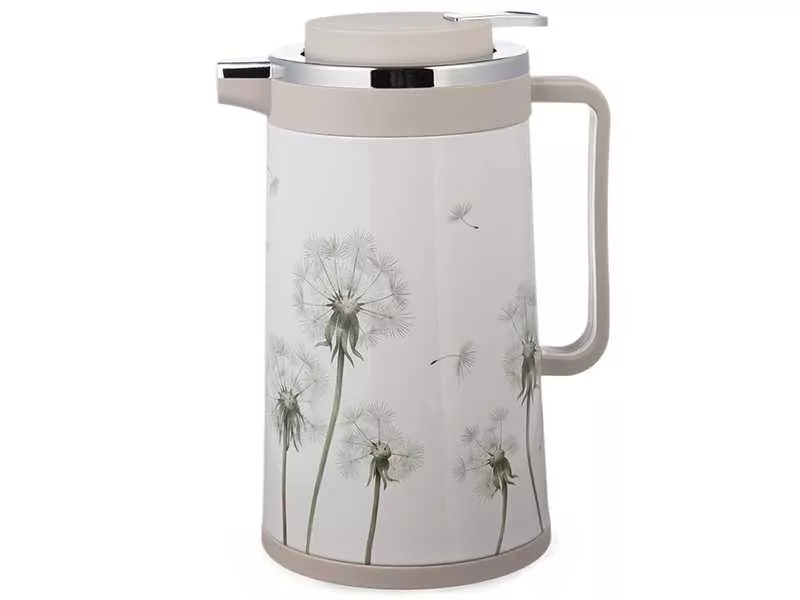 Термос со стеклянной колбой Одуванчик 950мл крышка с клапаном, стекло/пластик арт.734-206 по цене 