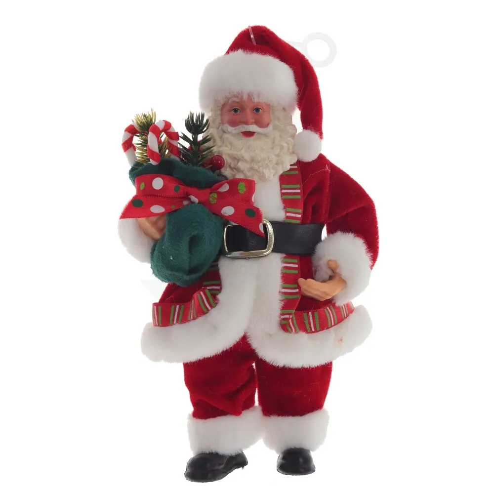 Фигурка декоративная Дед Мороз 10х6х18см арт.807268 по цене 