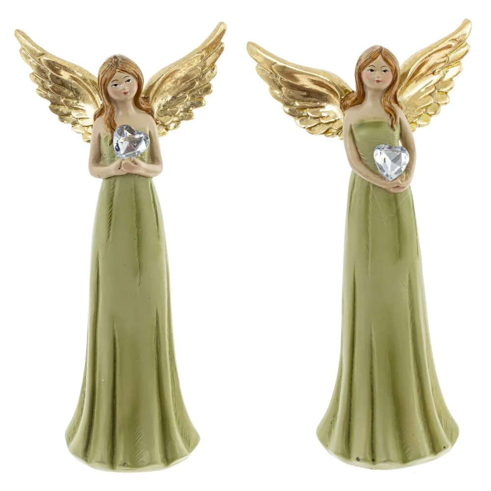 Фигурка декоративная Ангел 10х5х19см 2в. арт.805011 по цене 