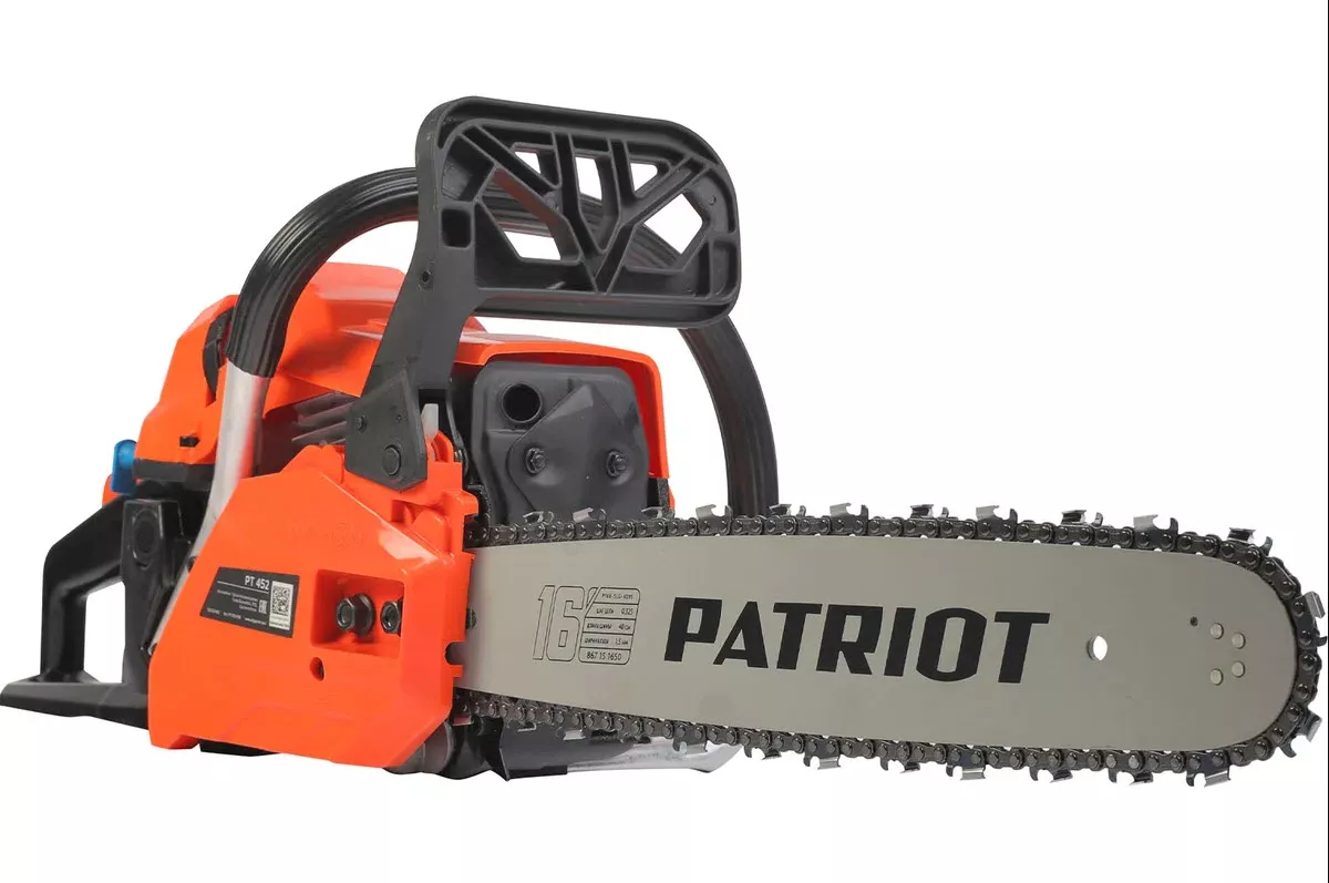 Пила цепная бензиновая 40см 2.5кВт Patriot PT 452 220104452 по цене 
