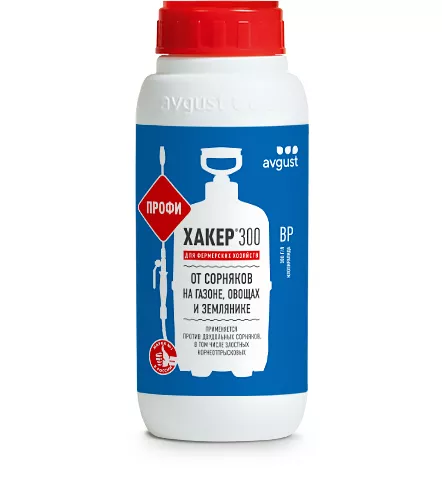Гербицид Август Хакер 300  для газонов Профи 450 мл по цене 