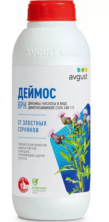 Гербицид Август Деймос для обочин 900мл по цене 