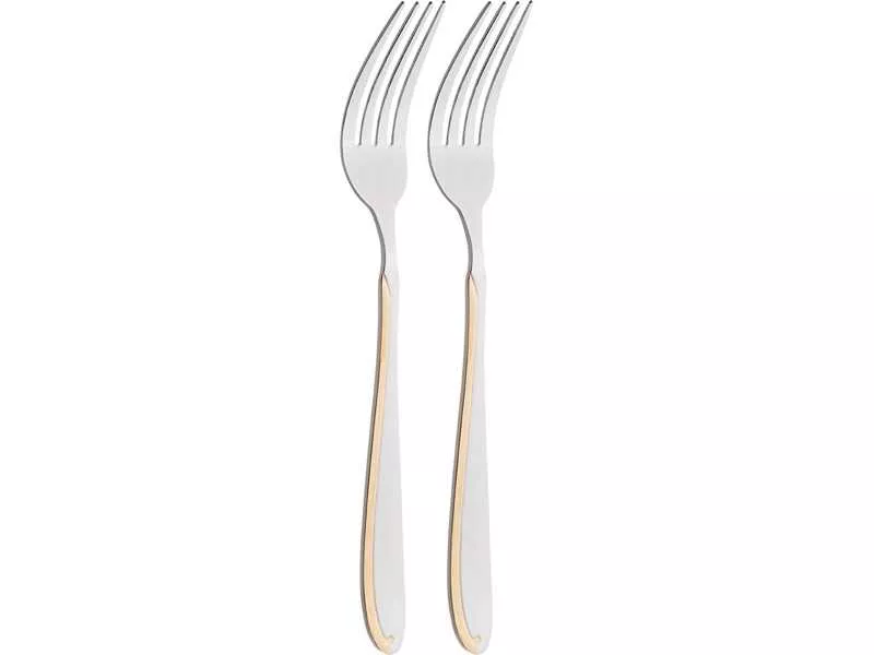 Набор вилок Агнесс 20см 2шт золото арт.942-101 по цене 