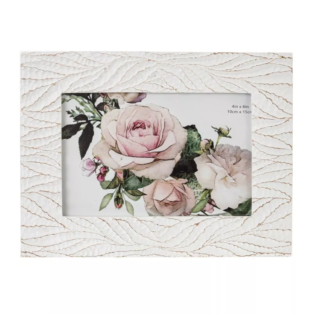 Фоторамка для фото 10х15см, белый арт.817112 по цене 