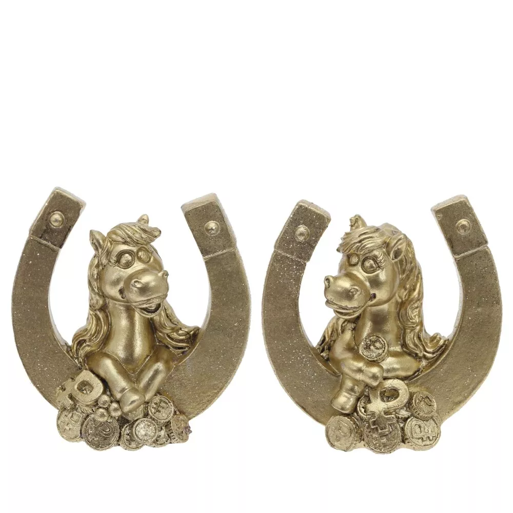 Фигурка декоративная Лошадка 6,5х4х7см, 2в арт.821430 по цене 