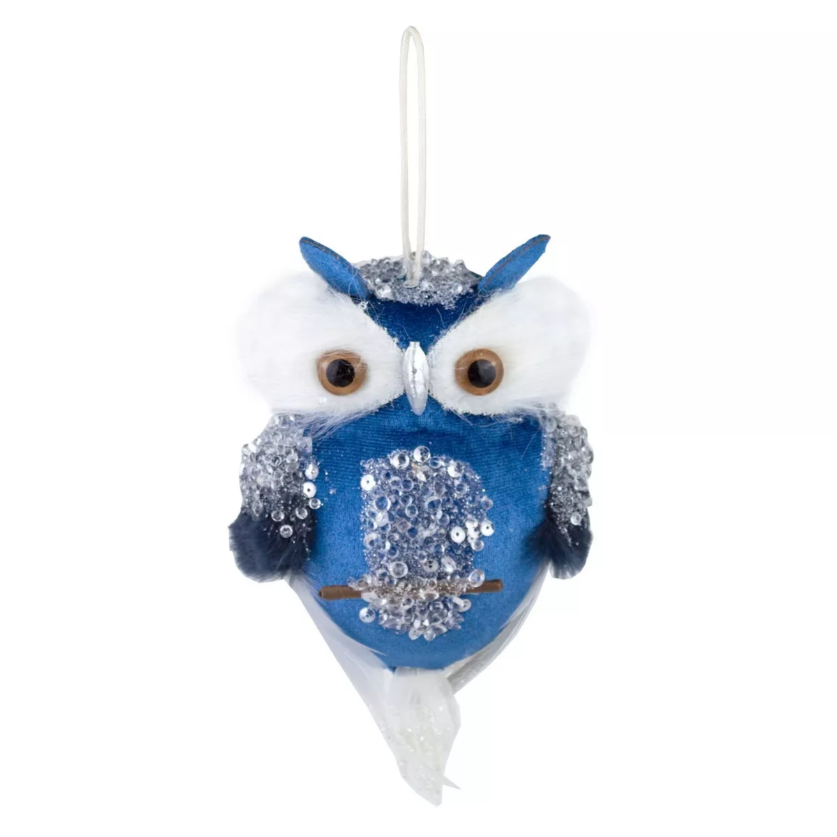 Украшение подвесное Сова синий арт.к000026964 по цене 
