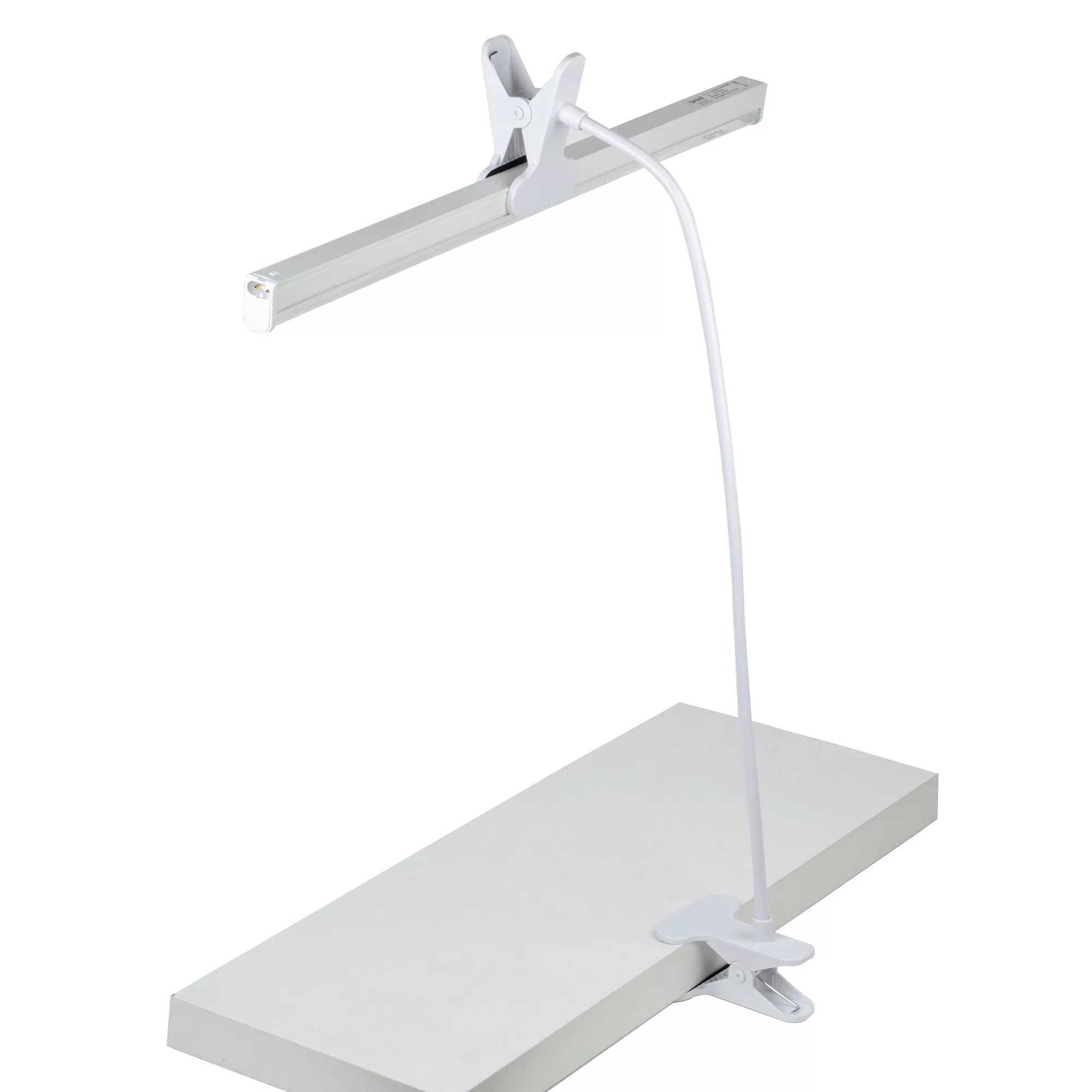 Подставка для светильника ULI-P, на прищепке, длина трубки 600мм. Белая. ТM ФитоЛето по цене 