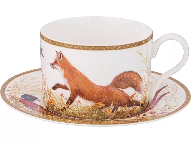 Пара чайная Лефард Охота 300мл, фарфор арт.590-501 по цене 