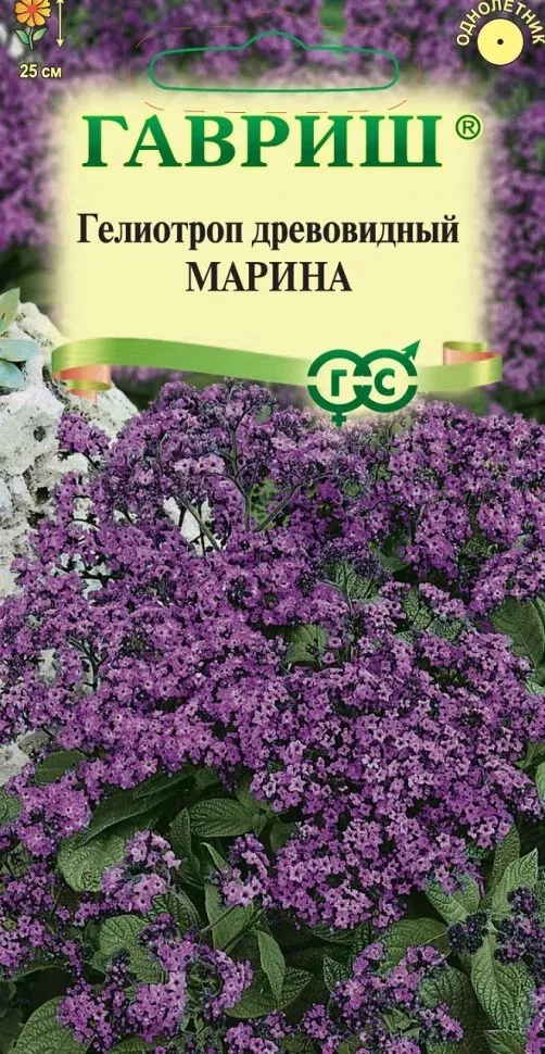 Семена Гелиотроп древовидный Марина 0,03 г Н22 Гавриш 