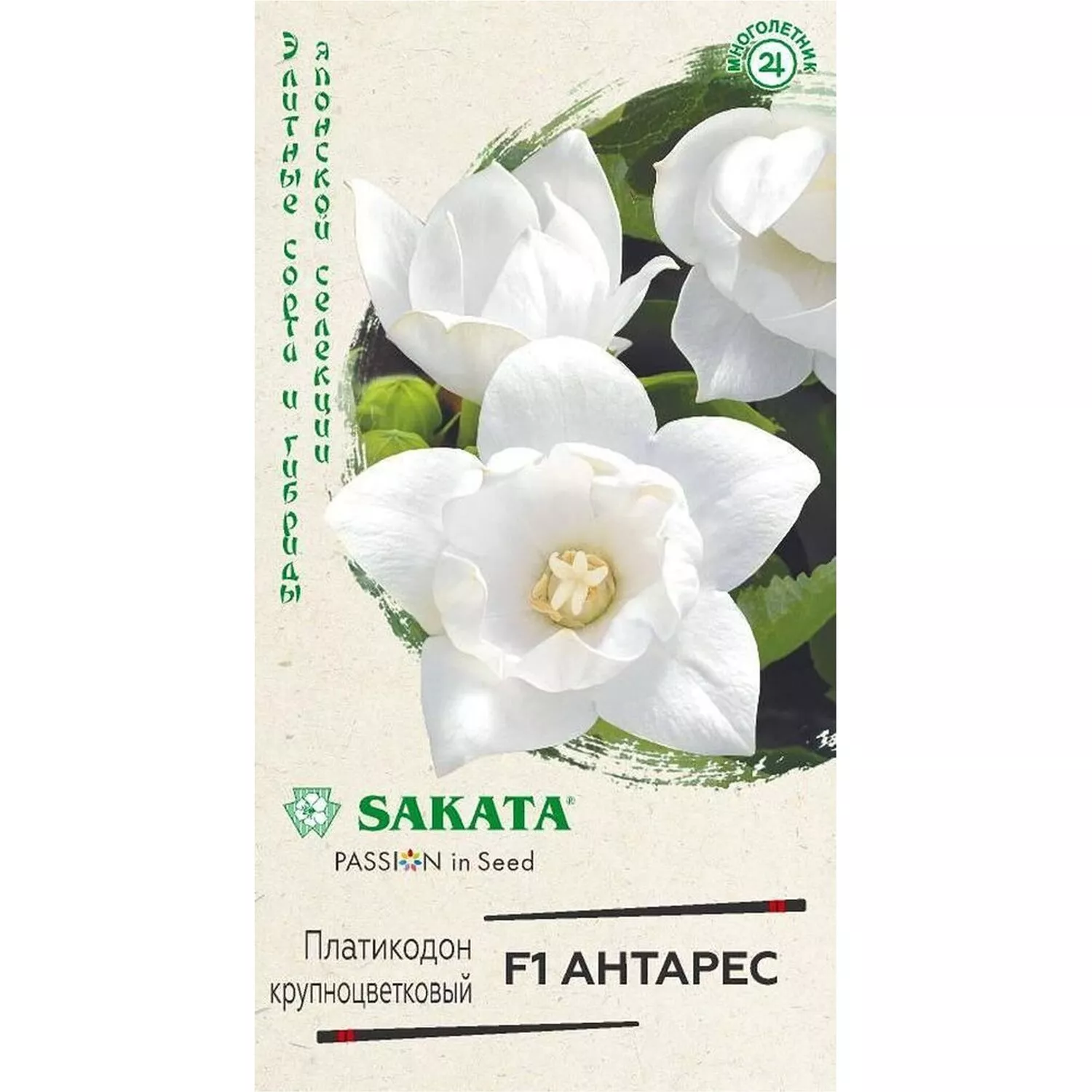 Семена Платикодон (Ширококолокльчик) крупноцветковый Антарес F1 5шт Гавриш 