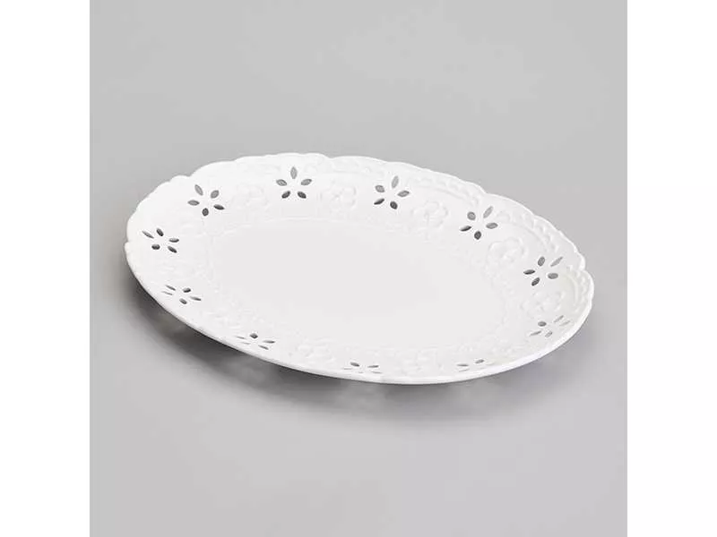 Блюдо Лефард Стиль 35,5см овальное, фарфор арт.441-057 по цене 