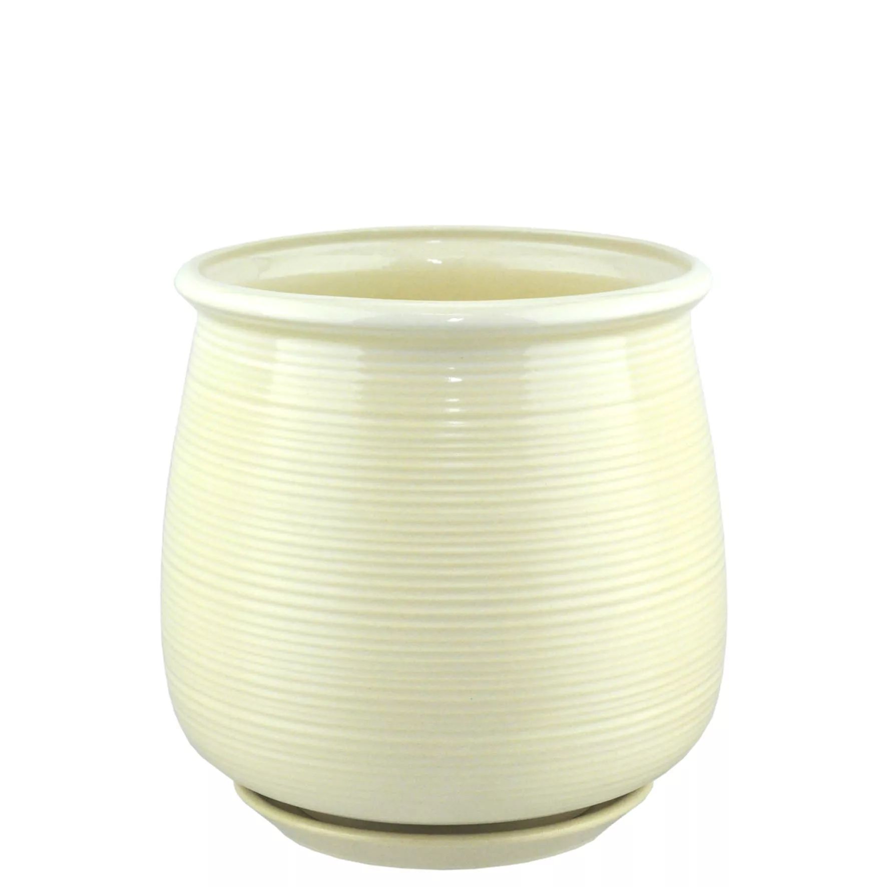 Горшок Венера 3 с поддоном 17х18см 2,7л керамика арт.585472 по цене 