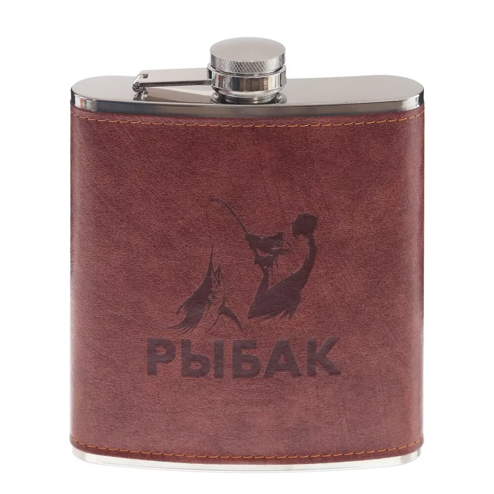 Фляжка Рыбак 500мл 13x3x16,5см арт.800057 по цене 