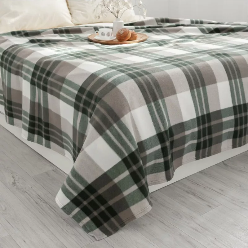 Плед флисовый Веллнесс Антипилинг 190х220см, полиэстер арт.WPLA192-Машук по цене 