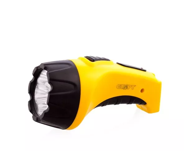 Фонарь туристический Старт LHE 502-B1 4LED от аккумулятора IP33 прямая подзарядка желтый по цене 