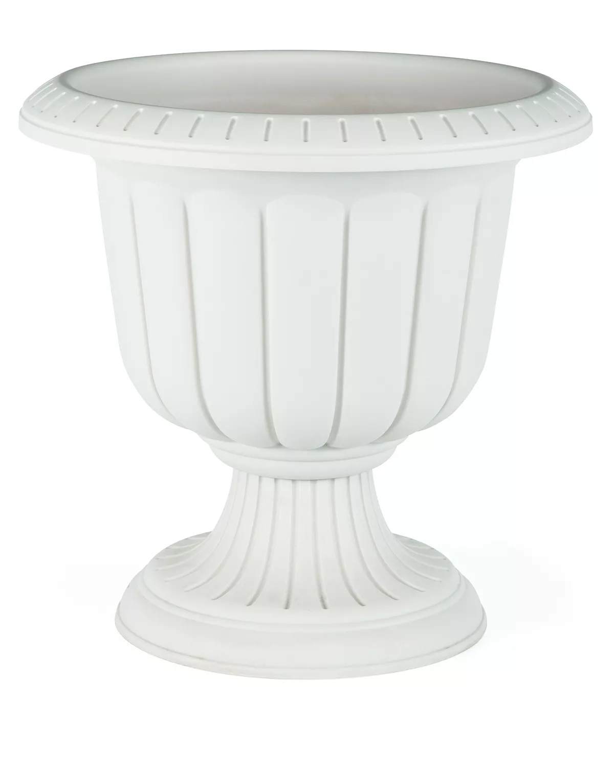 Вазон Серинова Нергиза 47л пластик белое по цене 