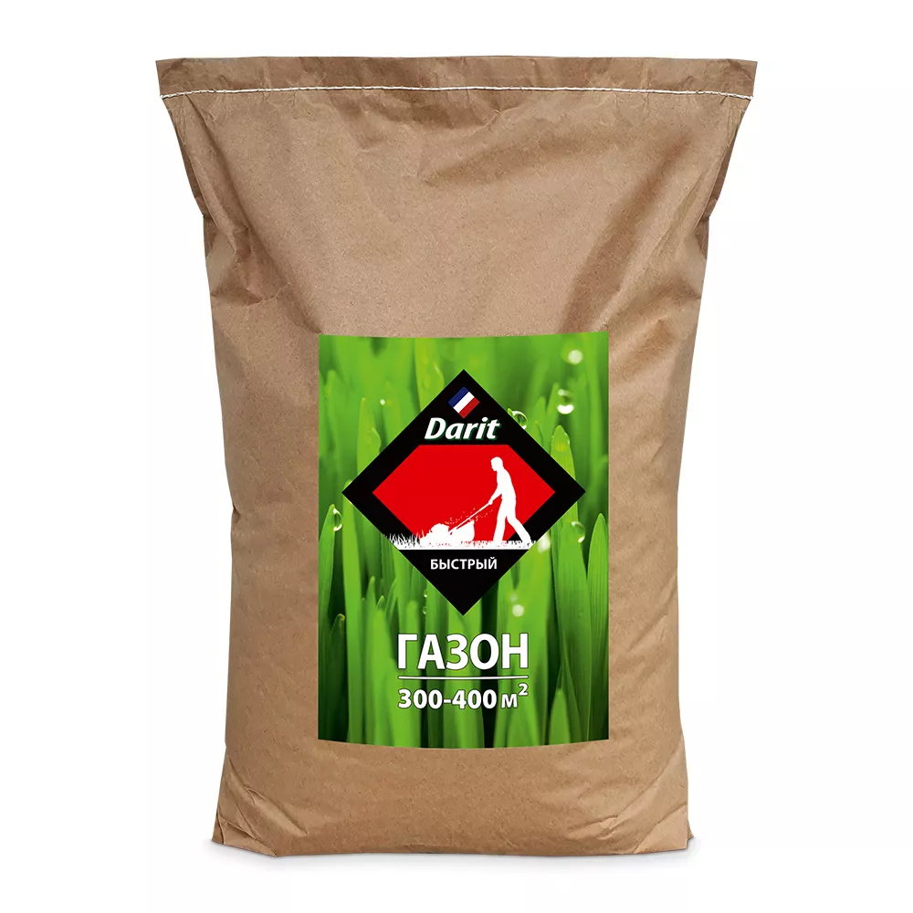 Семена газонных трав Газон Быстрый 10кг Дарит 