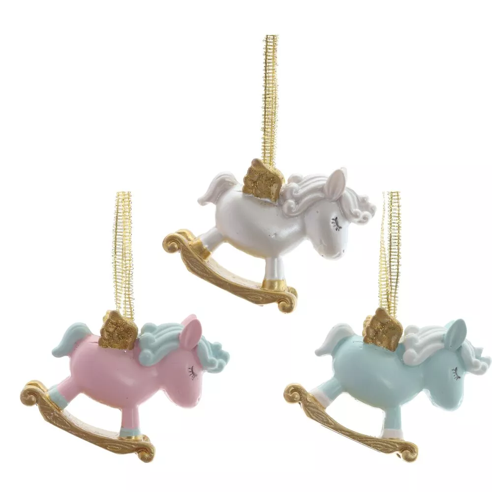 Фигурка подвесная Лошадка 6х2х5см, 3в арт.826200 по цене 