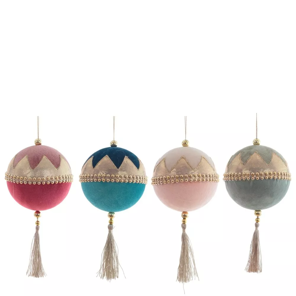 Украшение новогоднее  Шар 10х10х21см 4в. арт.808689 по цене 