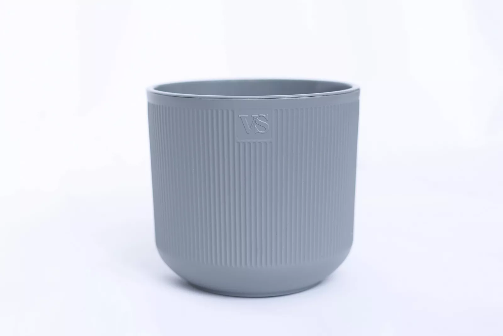 Горшок Росси ВипСет с дренажной системой 17х19х19см 4,4л пластик серый по цене 