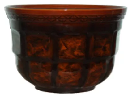 Горшок Атлант 36х66см 18л коричневый, керамика арт.10001822 по цене 