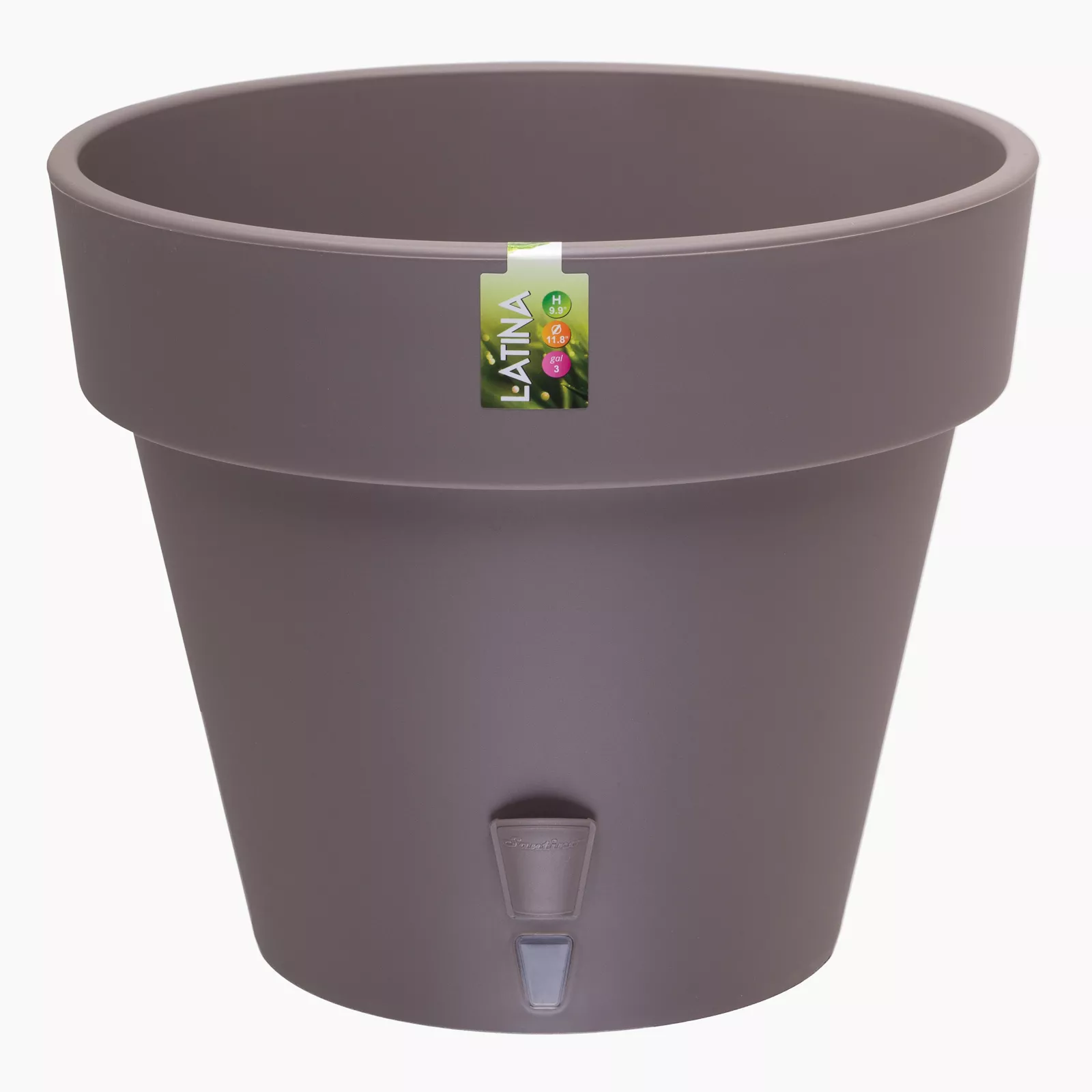 Горшок Латина 3,7л без дренажного картриджа Шаде по цене 