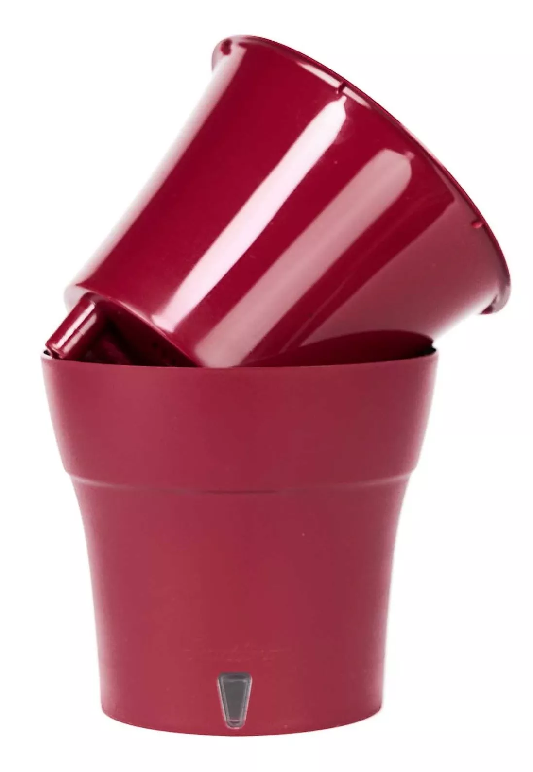 Горшок ДАЛИ СОФТ 5л цвет винный, пластик арт.ДС 5 ВИН по цене 