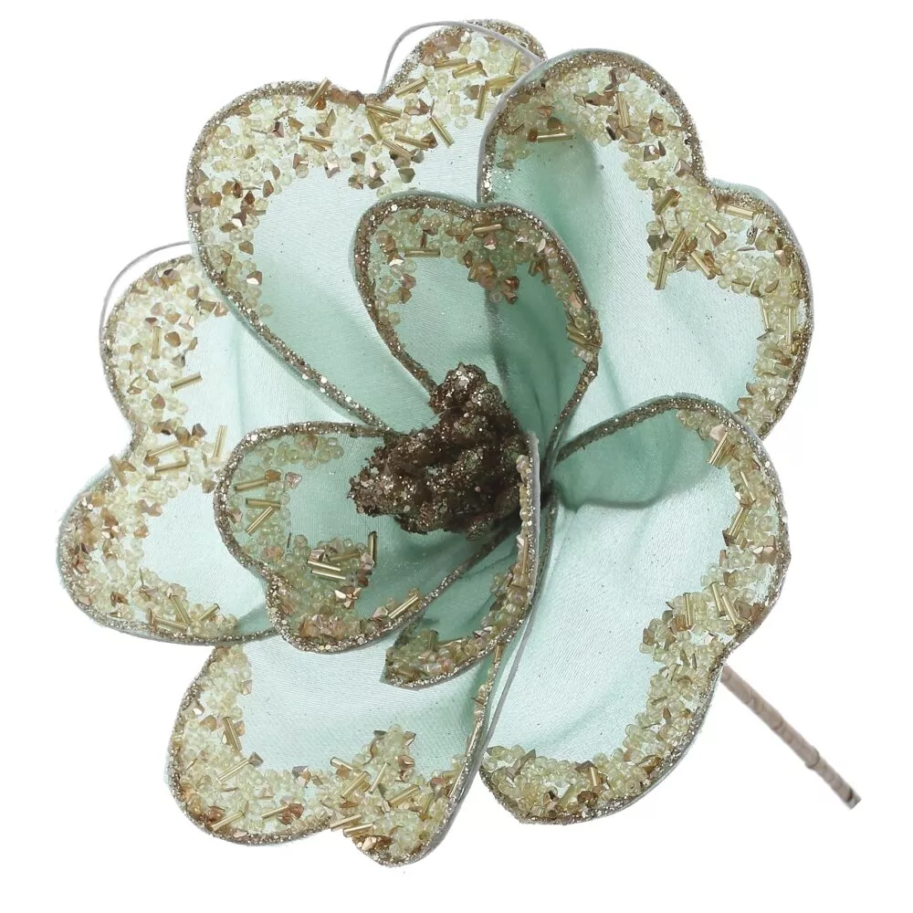 Цветок искусственный Магнолия 18х18х40см арт.824331 по цене 