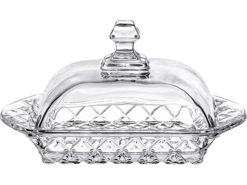 Масленка Муза 17x11x9см, стекло арт.195-129-2 по цене 