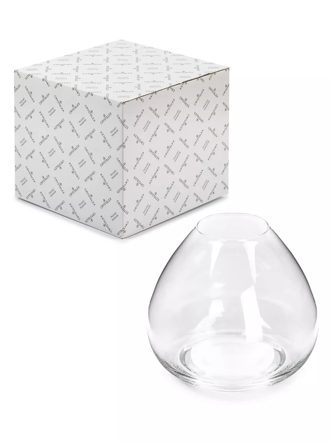 Ваза Водопад 18,5см стекло арт.CR185801V по цене 