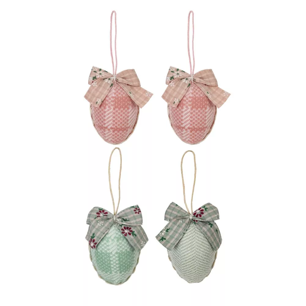 Набор из 2-х изделий подвесных Яйцо 10x12,5x3,5см 2в арт.816288 по цене 