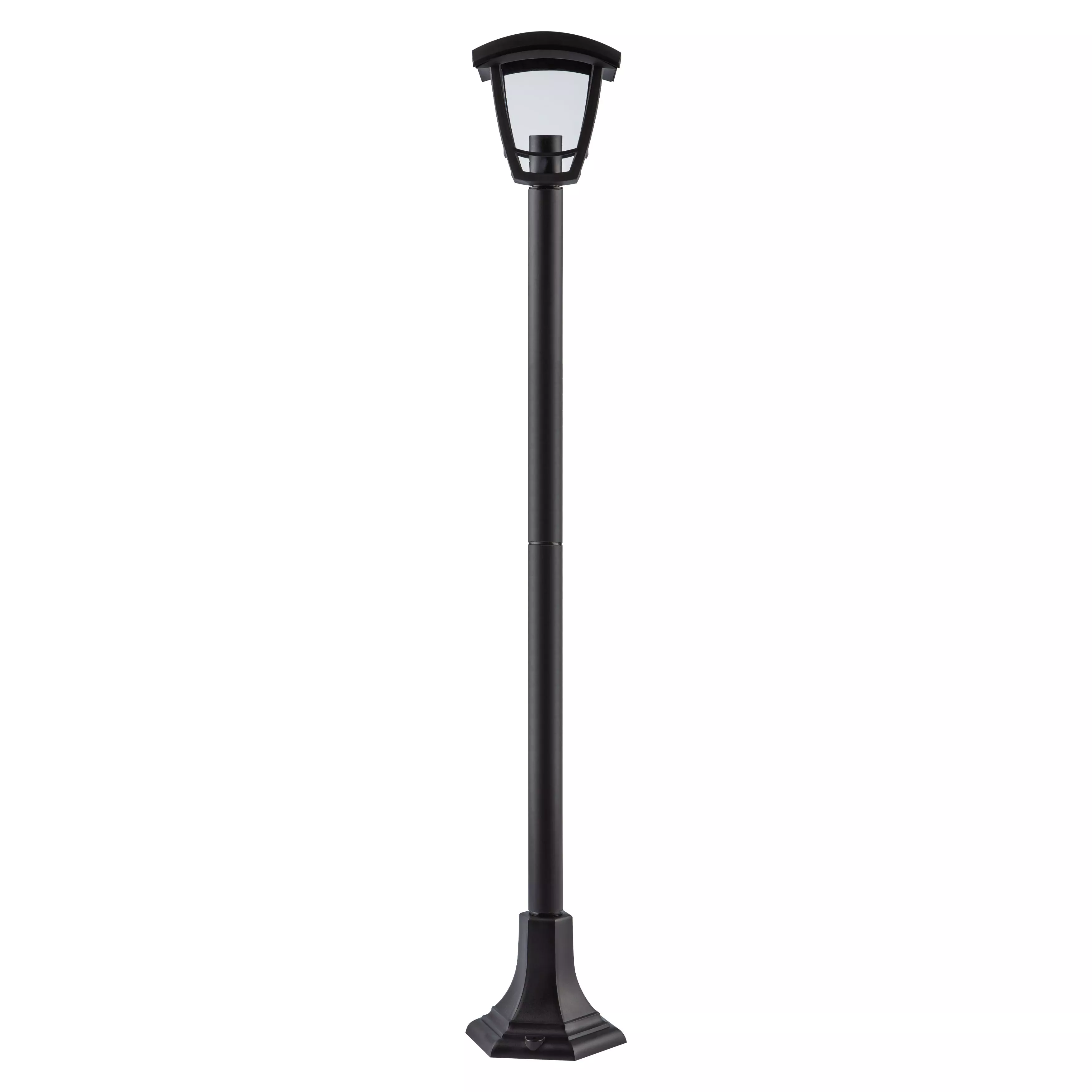 Светильник Эра садово-парковый 6граней черный напольный 112см по цене 